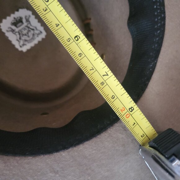 NWT Revival Wear Dark Gray Fedora main image 4